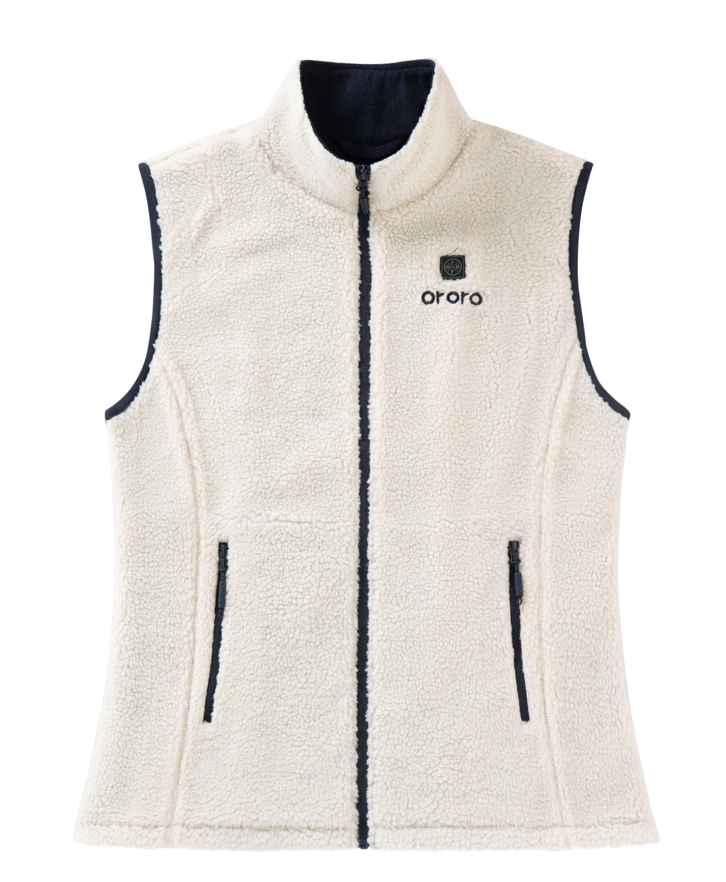 Women's Heated Recycled Fleece Vest