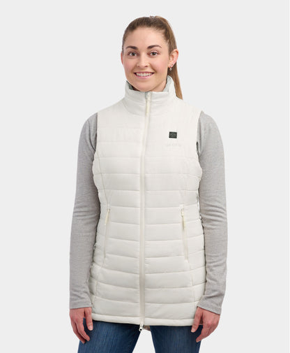 Tribeca Women's Heated Long Puffer Vest