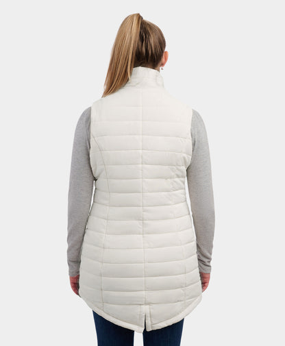 Tribeca Women's Heated Long Puffer Vest