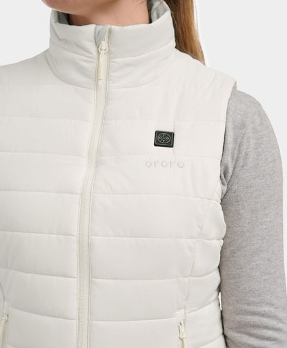 Tribeca Women's Heated Long Puffer Vest