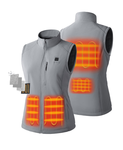 4 Heating Zones: Left & Right Hand Pockets, Upper Back, Lower Back ,view 2