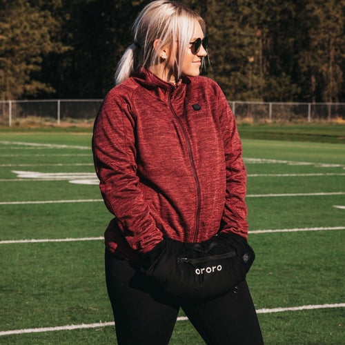 Women's Heated Full-Zip Fleece Jacket