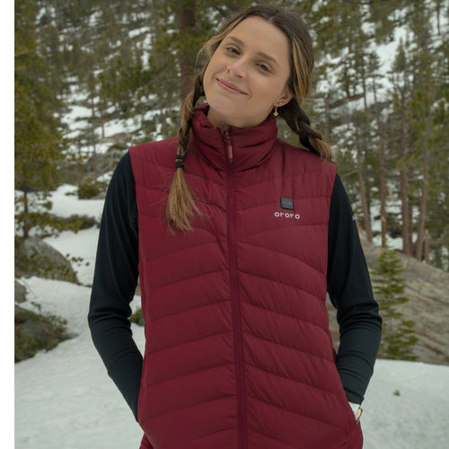 Women's Heated Lightweight Down Vest