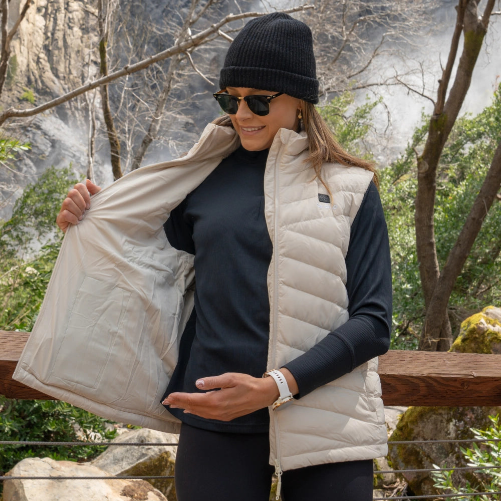 Women's Heated Lightweight Down Vest