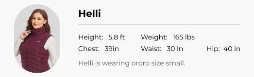 Women Model | Helli | Height: 5.8 ft, Weight: 165 lbs, Chest: 39 in, Waist: 30 in, Hip: 40 in | Wearing Small Size