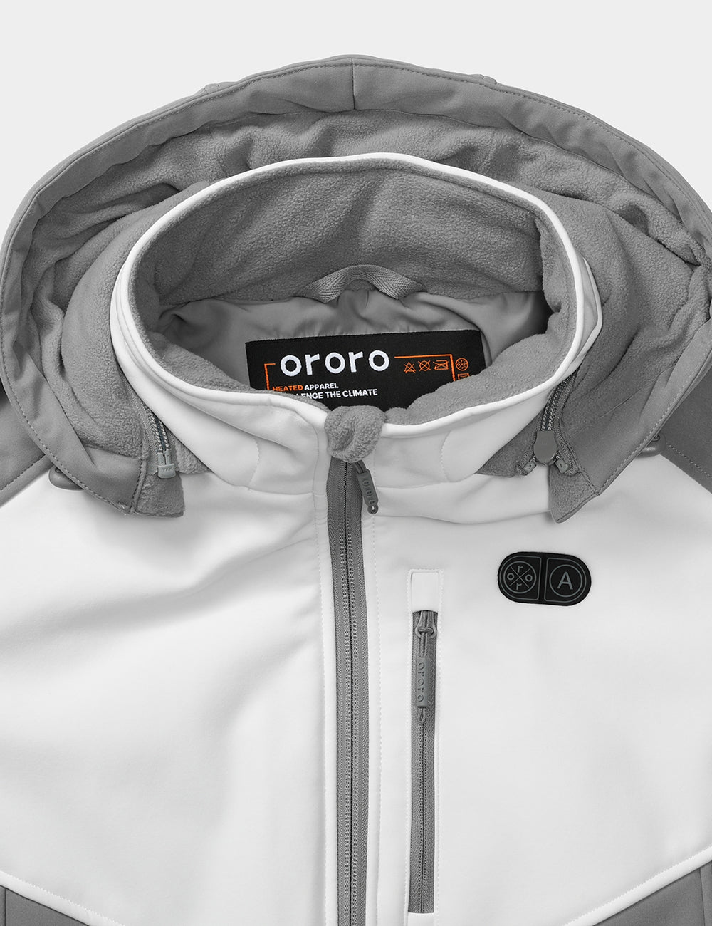 Women s Dual Control Heated Jacket with 5 Heating Zones ororo Neutral Black Xs