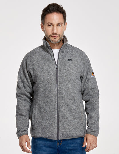 Final Sale - ororo x GearWrench® Men's Heated Fleece Jacket (Battery Set Not Included)