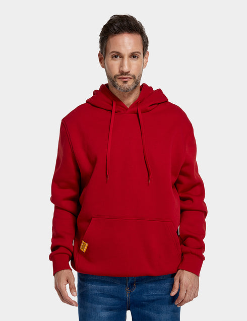 Unisex Heated Pullover Hoodie with Core Heating view 1