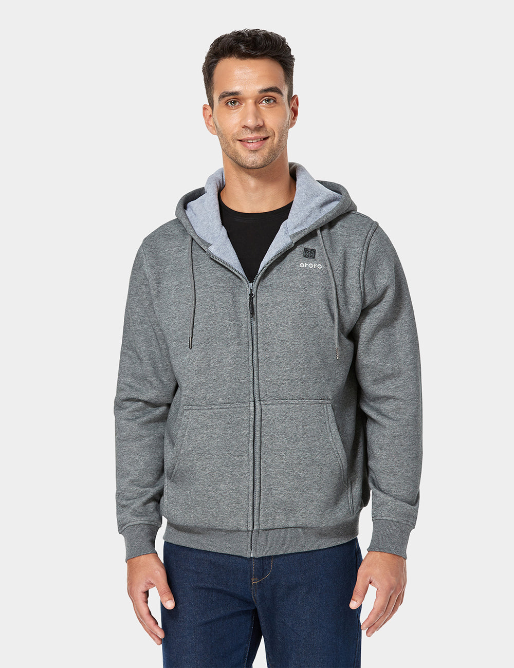 Unisex Heated Fleece Hoodie