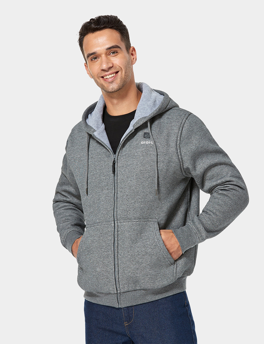 Unisex Heated Fleece Hoodie