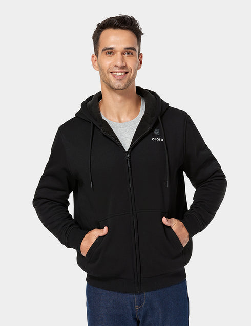 Unisex Heated Fleece Hoodie ,view 1