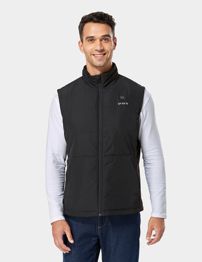 (Open-box) Men's Heated Golf Vest with Zip-off Sleeves