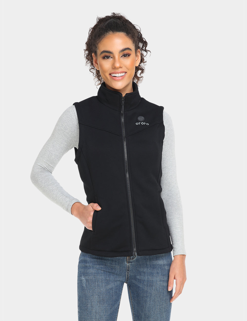 (Open-box) Women's Heated Fleece Vest