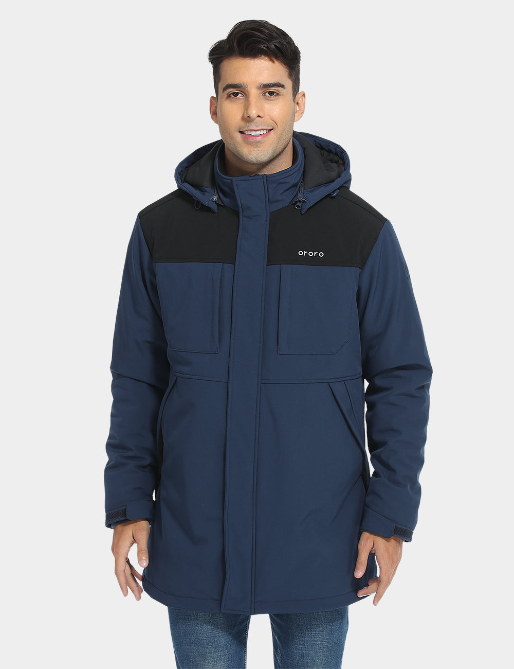 Heated parka jacket hotsell