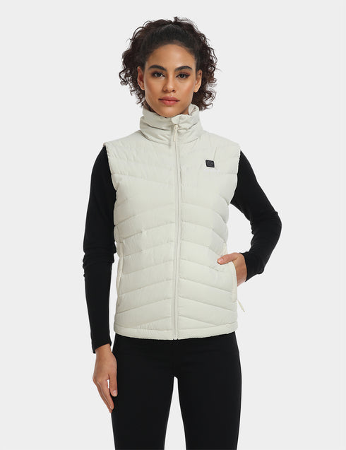 Women's Heated Lightweight Down Vest view 1