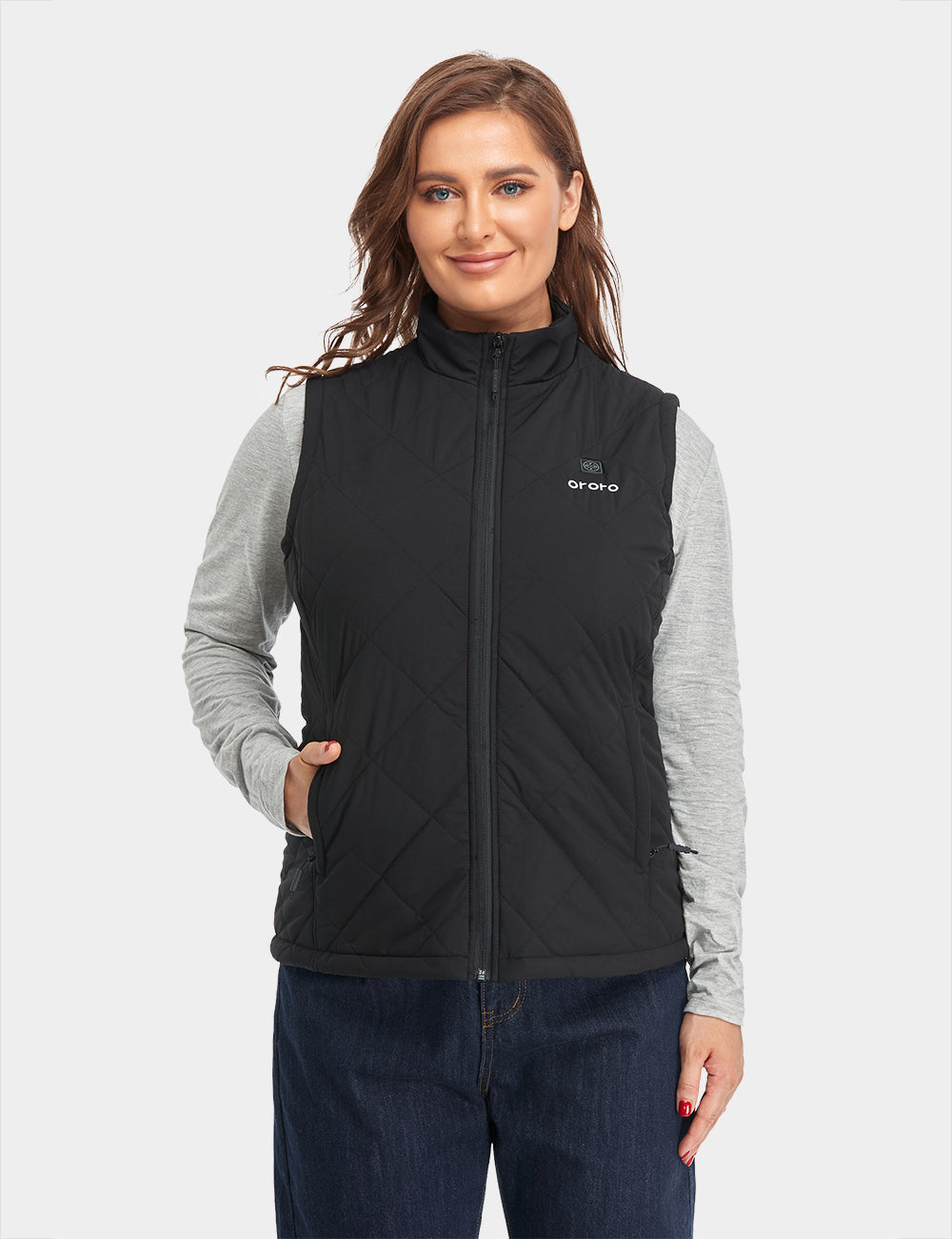 ororo Women s Quilted Heated Vest with Upgraded Battery