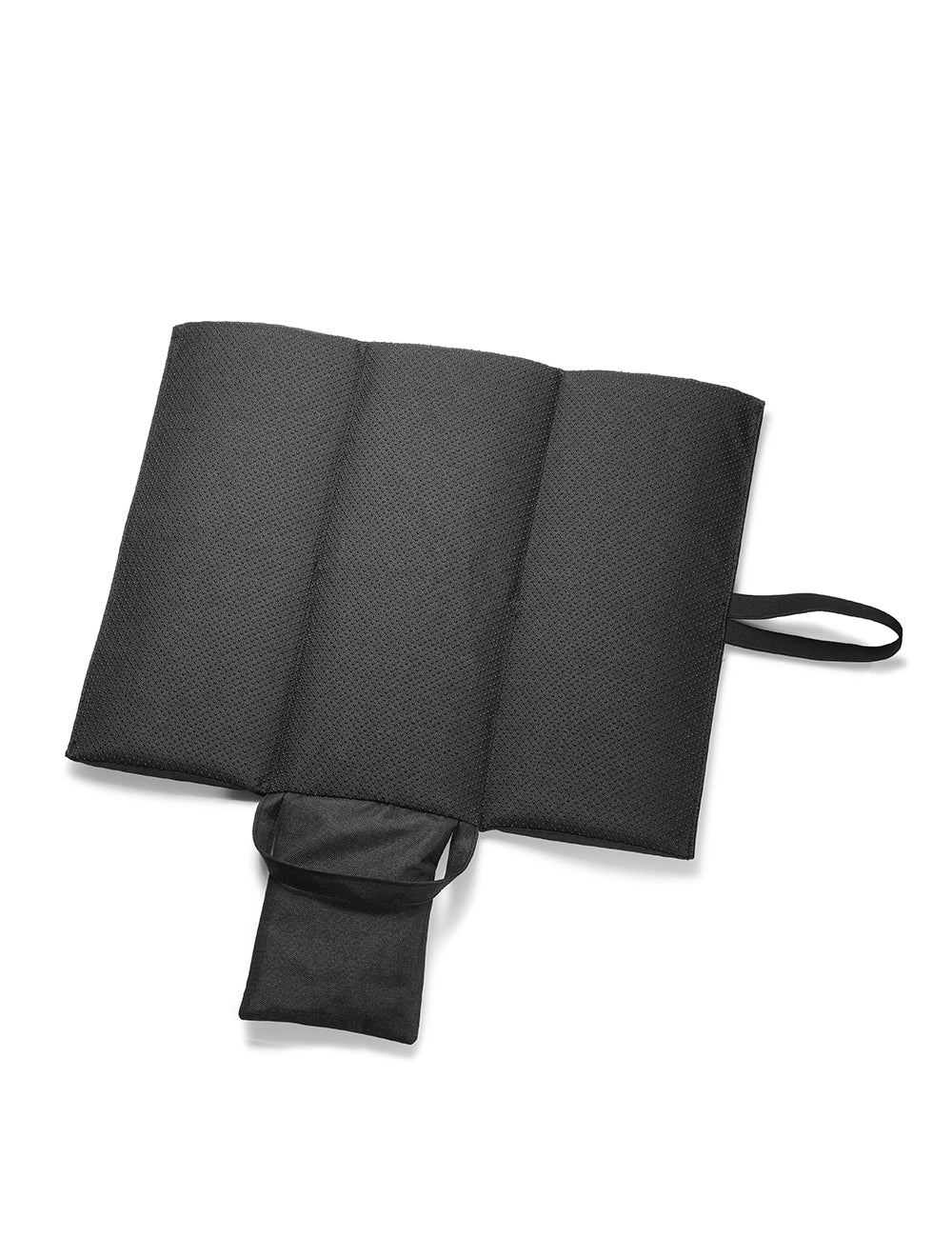 Foldable USB Heated Seat Cushion Office Stadium Camping ororo Black with Mini 5K Battery