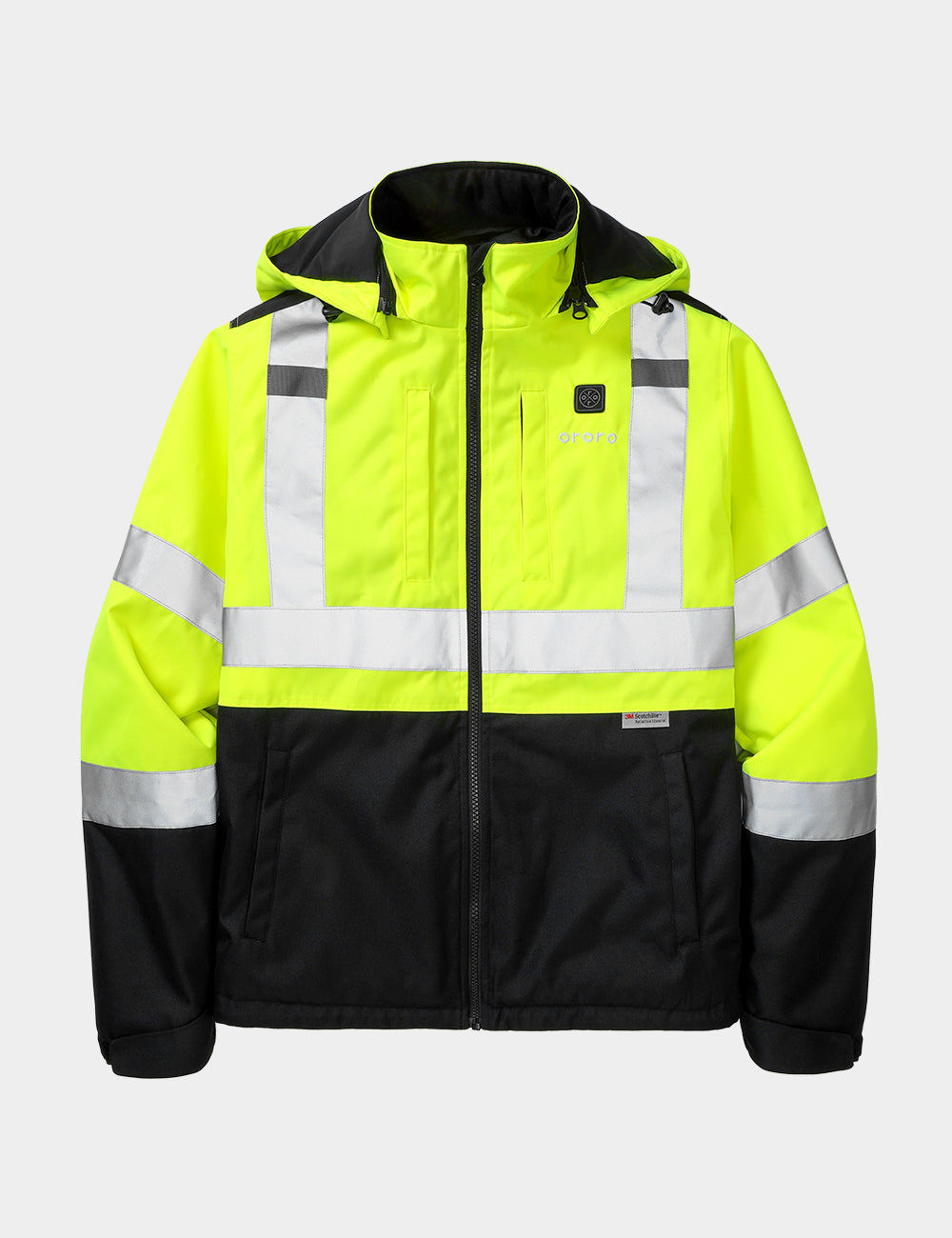 Men's Heated High-Visibility Work Jacket