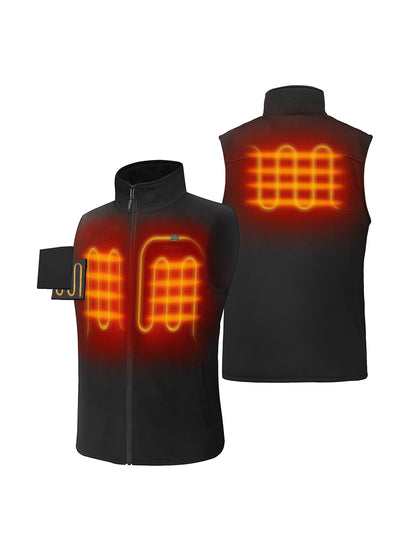 Left & Right Chest and Upper-Back Heating