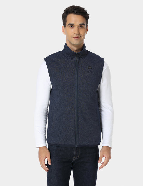 Men's UltraSoft Heated Fleece Vest ,view 1