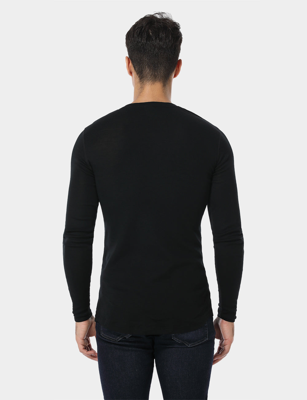 Men's Merino Wool Crew Neck Base Layer