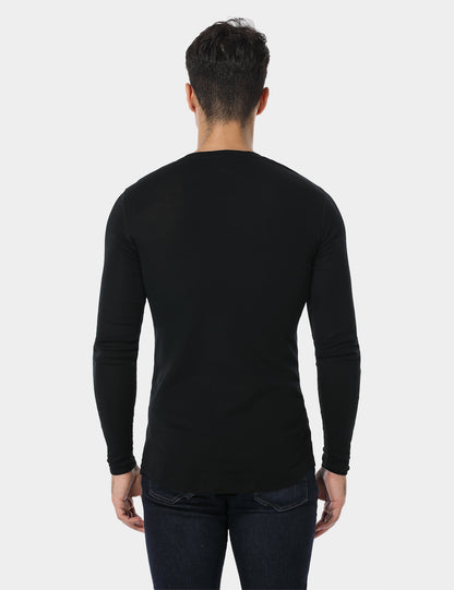 Men's Merino Wool Crew Neck Base Layer