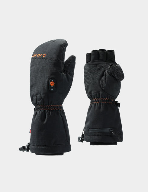 Fargo Heated Flip Top Mittens - Unisex ,view 1