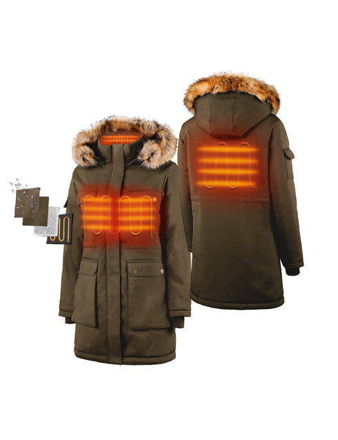 Left & Right Chest, Collar, and Upper-Back Heating view 1