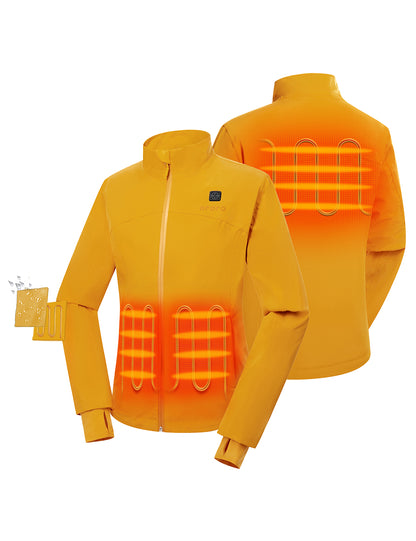 (Open-Box) Women's Waterproof Heated Windbreaker (Battery Set Not Included)