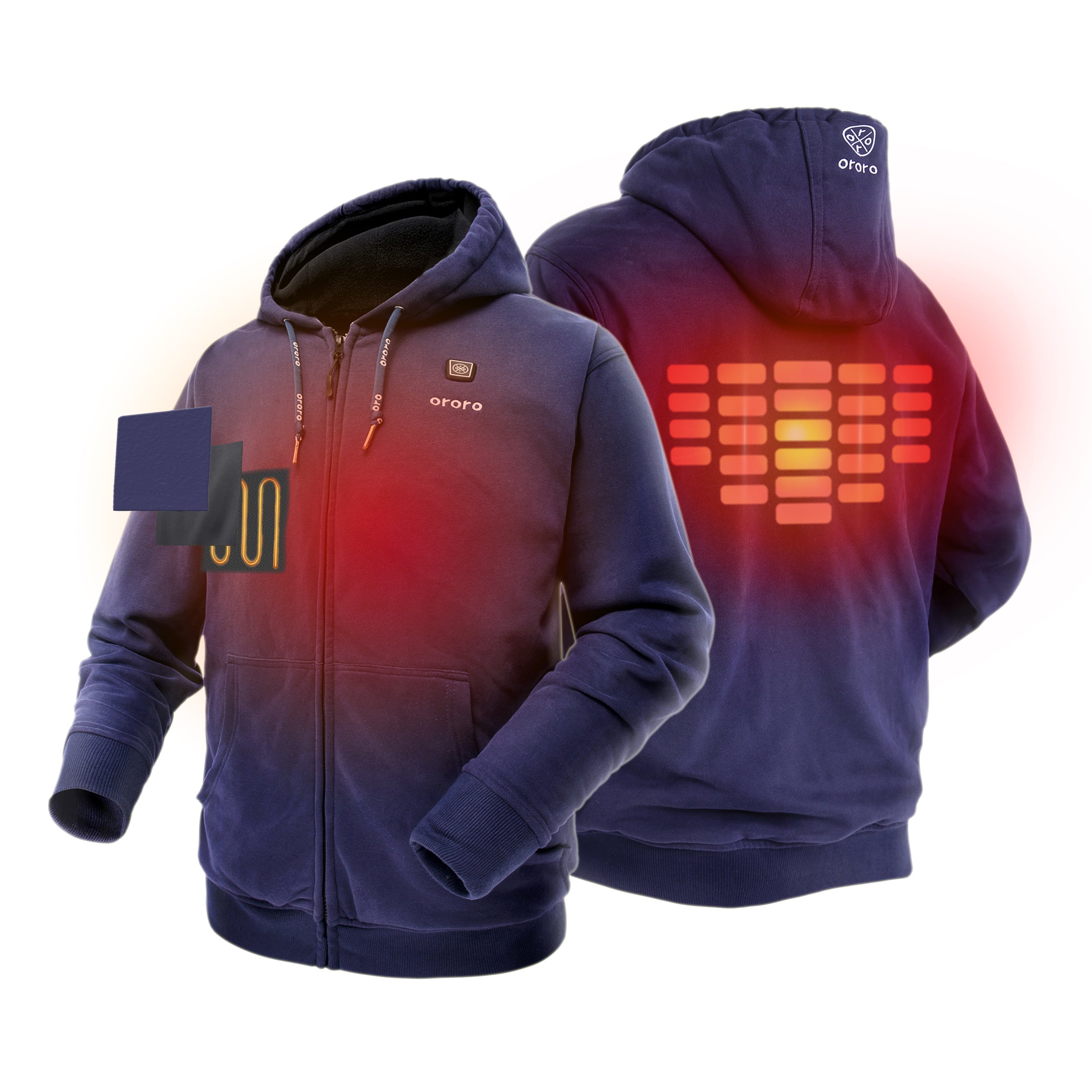 Ororo heated hoodie best sale